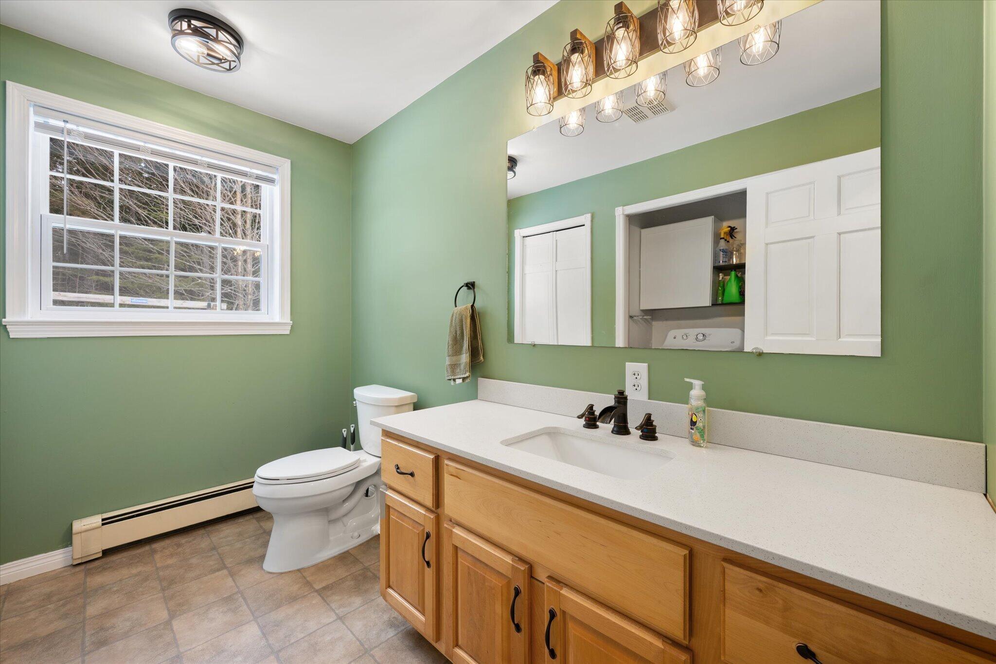 106 Woodfield Way Ellsworth, ME 04605 - Photo 18 of 57 18-Bathroom 1, Laundry