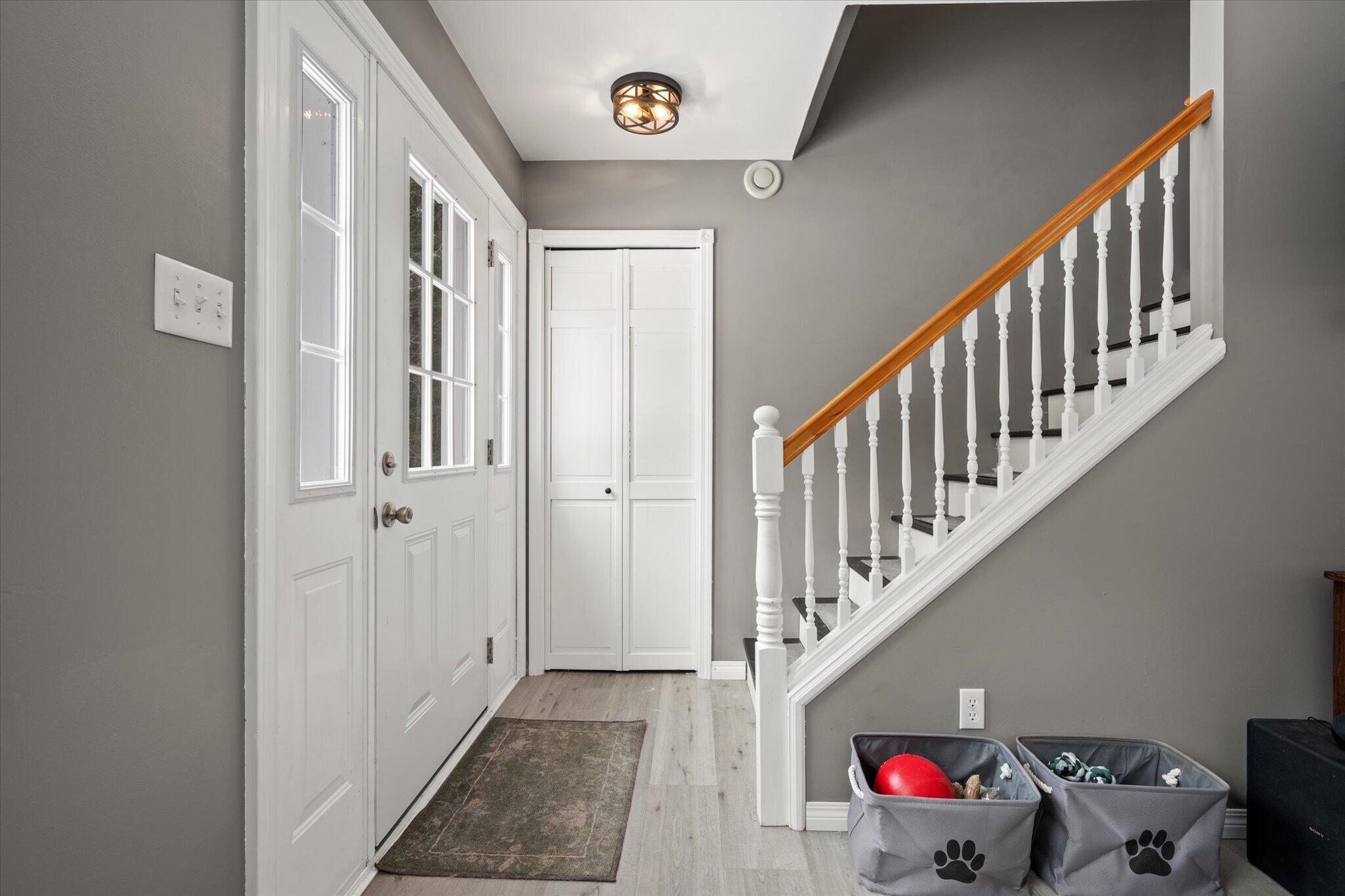 106 Woodfield Way Ellsworth, ME 04605 - Photo 31 of 57 31-Front Door, Staircase