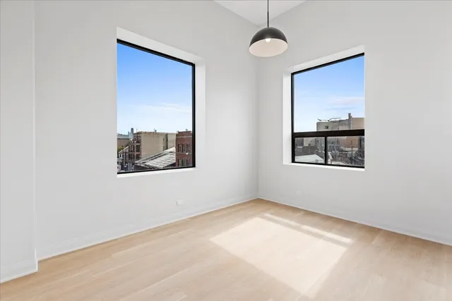 a view of an empty room with window