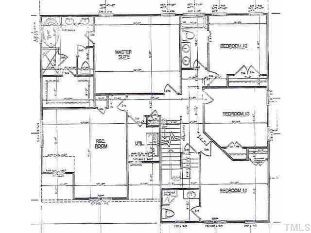 4212 Worley Drive Raleigh, NC 27613 - Photo 4 of 4 2nd Floor Plan