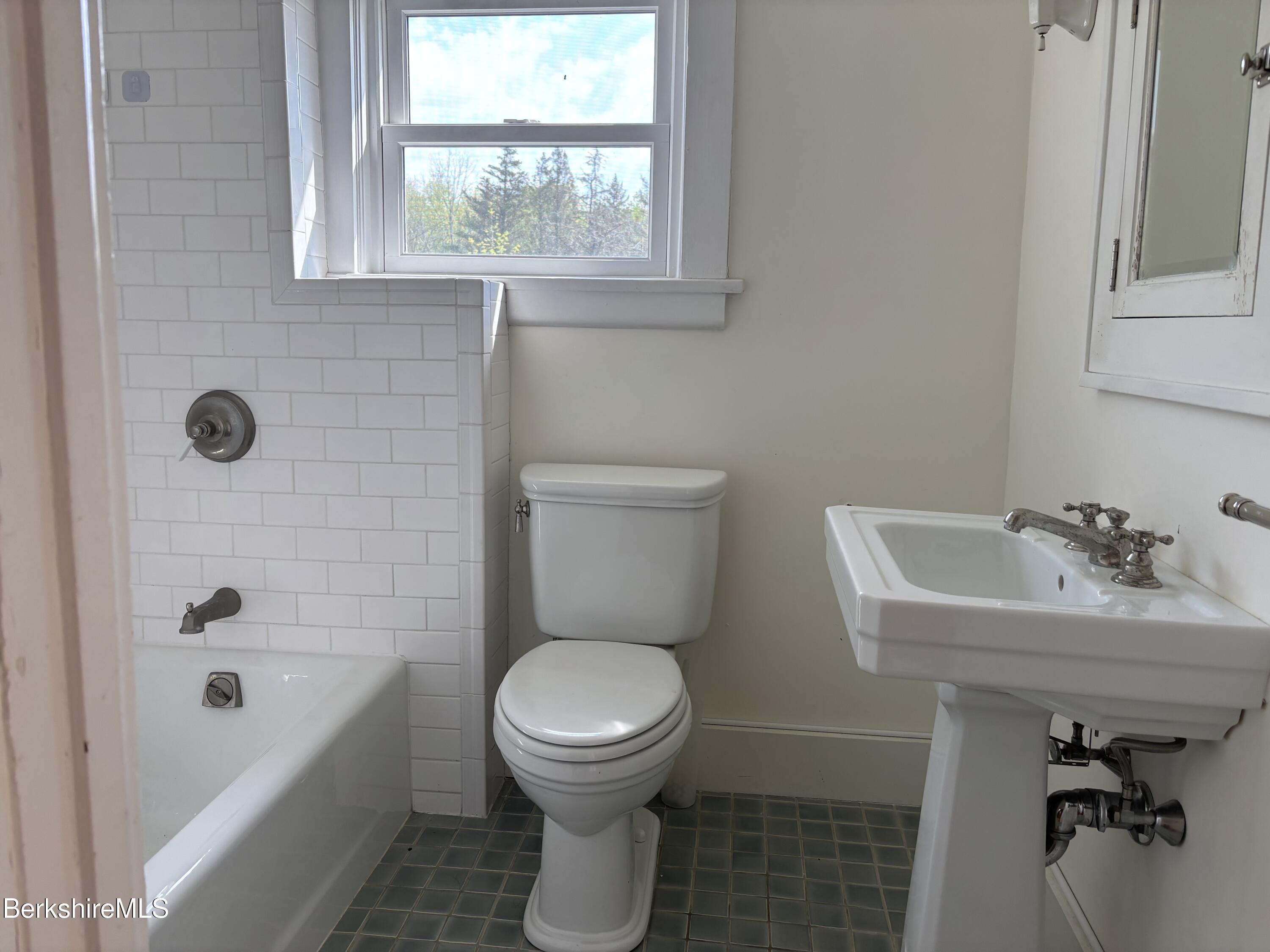 86 Miner Road Lanesborough, MA 01237 - Photo 40 of 44 a bathroom with a sink a toilet and a bathtub