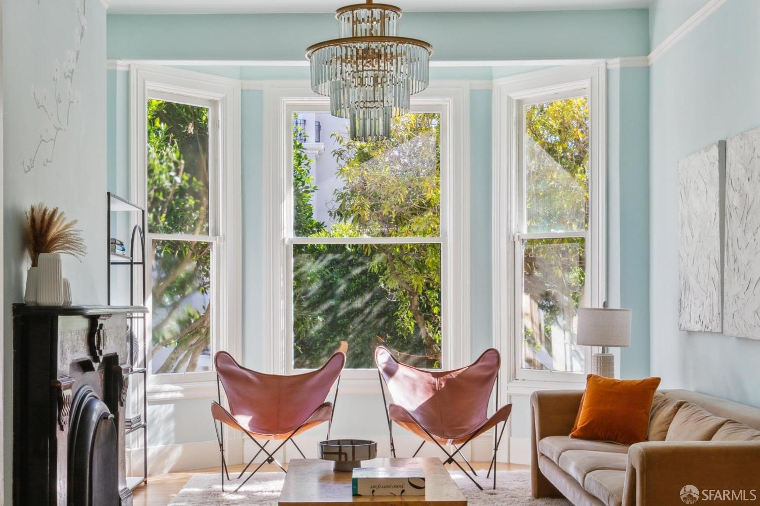 3122 Clay Street San Francisco, CA 94115 - Photo 1 of 50 a living room with furniture and a window