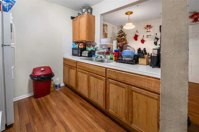 a view of a room with baby toys
