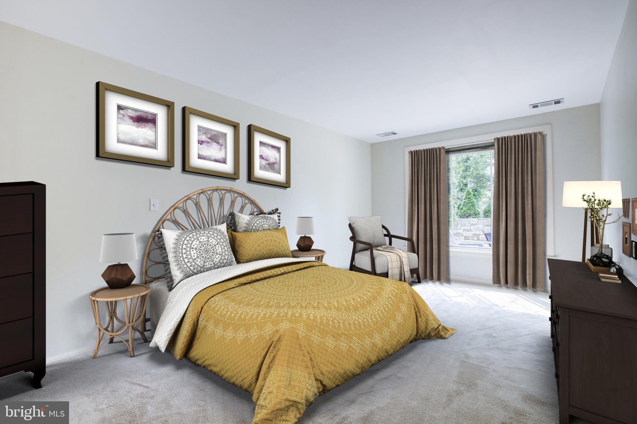 5609 Greentree Road Bethesda, MD 20817 - Photo 24 of 30 LowerLevel Bedroom #4
