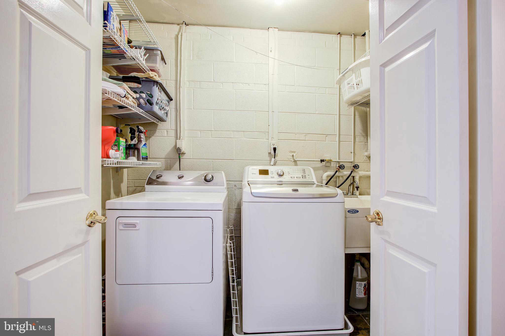 5609 Greentree Road Bethesda, MD 20817 - Photo 25 of 30 Lower level laundry room