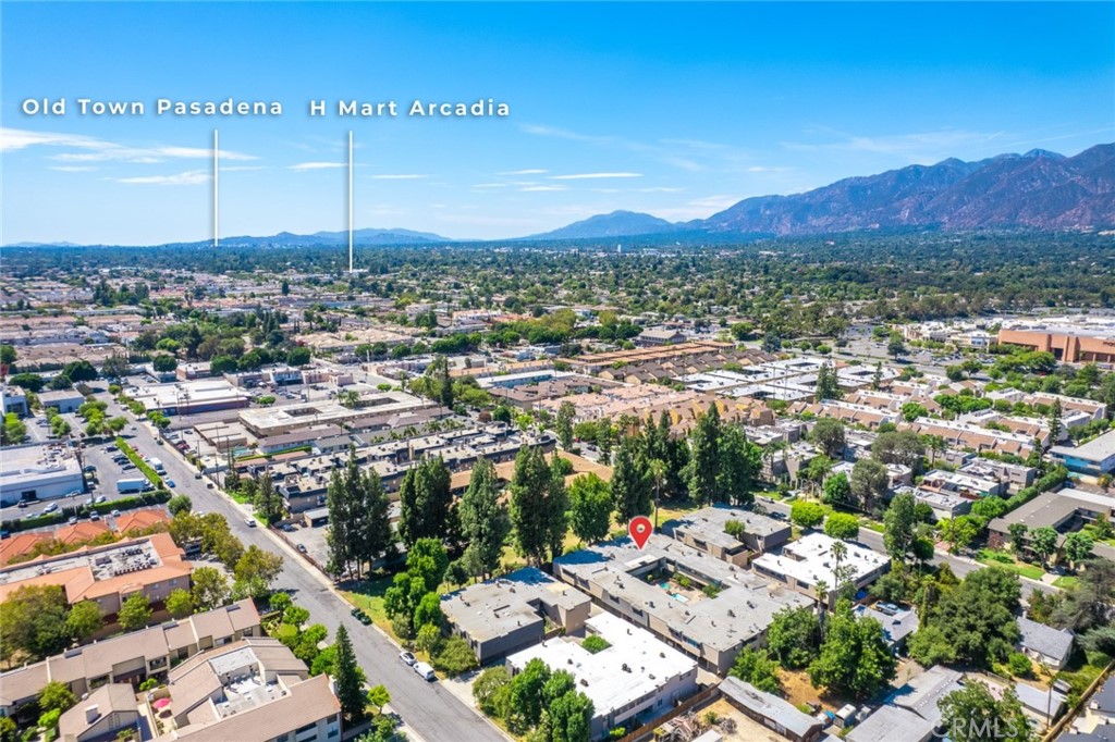 540 Fairview Avenue, Unit 27 Arcadia, CA 91007 - Photo 40 of 40 a view of a city with a mountain