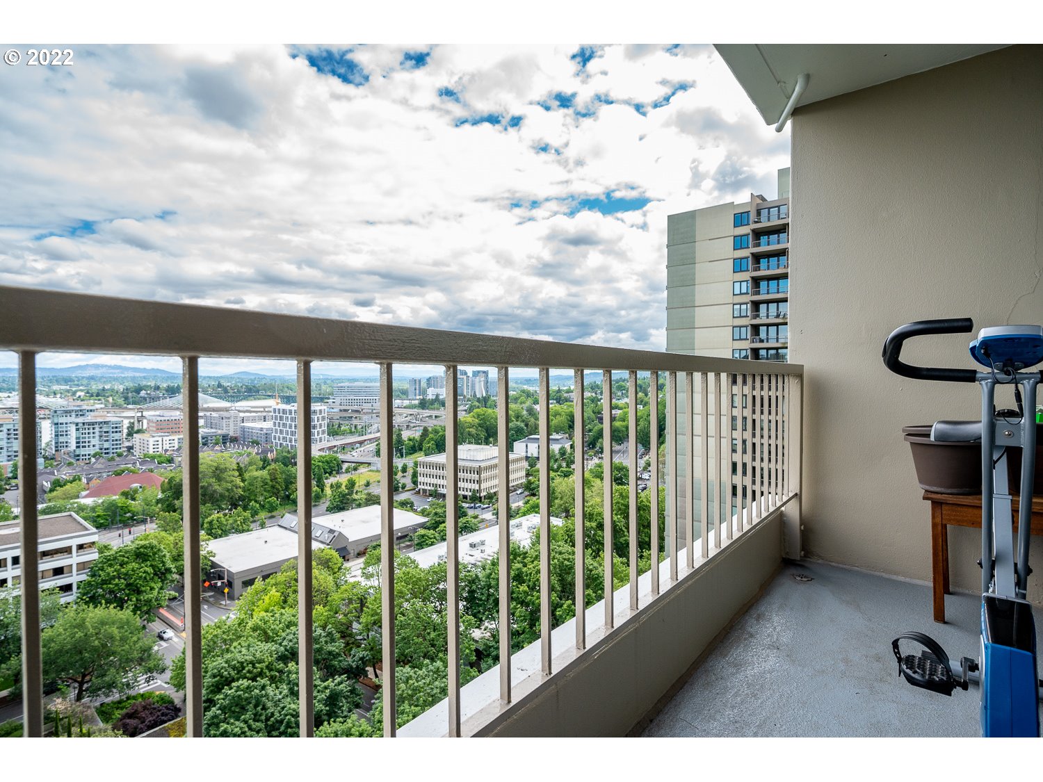 255 Southwest Harrison Street, Unit 18G Portland, OR 97201 - Photo 16 of 31 Balcony