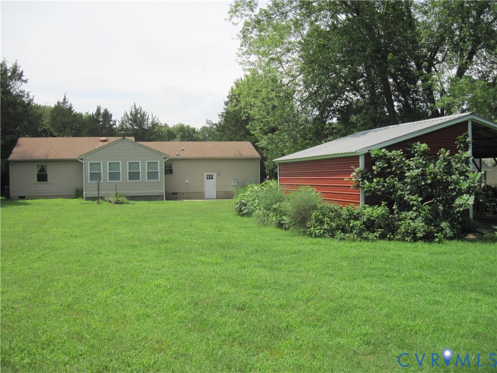94 Sand Hill Road Toano, VA 23168 - Photo 20 of 20 View of home from rear yard