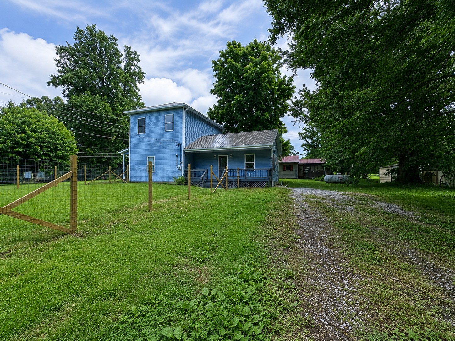 352 Main Street Cerulean, KY 42215 - Photo 28 of 32 a view of house with backyard