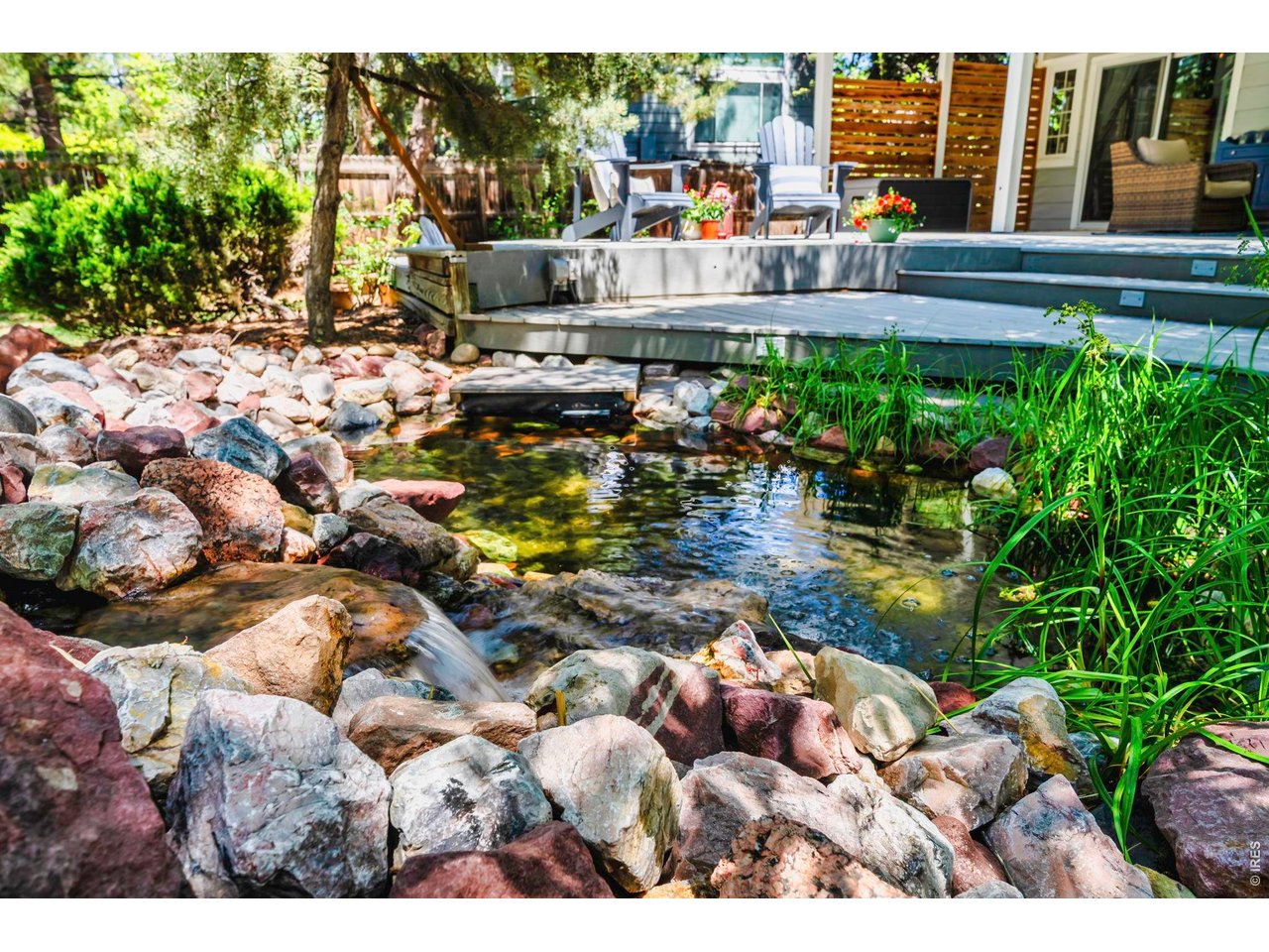 1517 Ridgeview Drive Louisville, CO 80027 - Photo 39 of 50 Waterfall and Pond