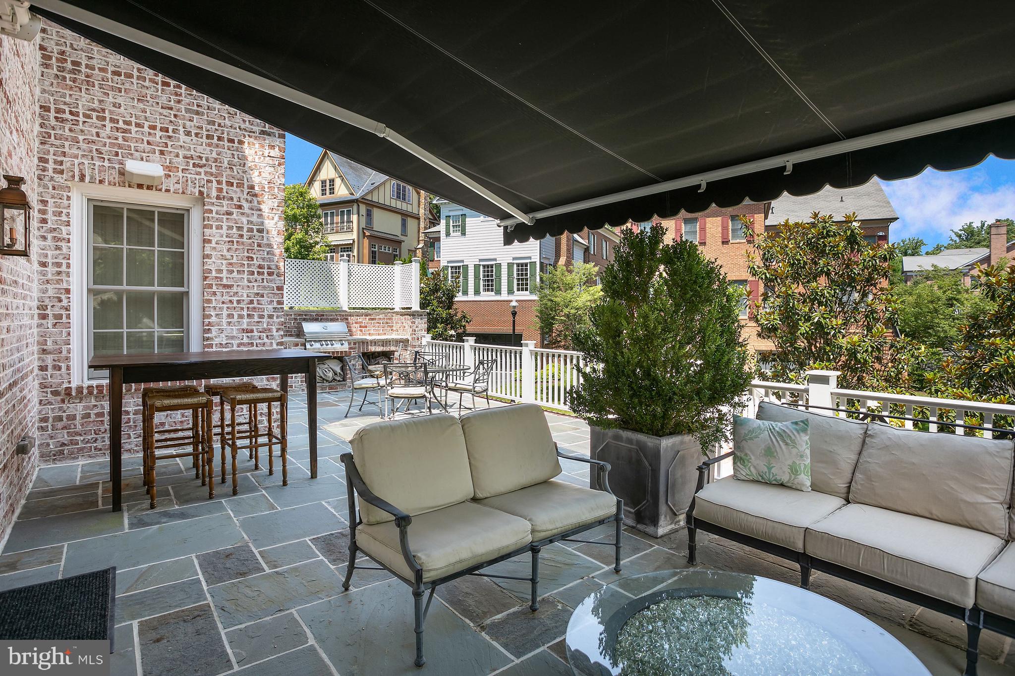 1813 Hoban Road Northwest Washington, DC 20007 - Photo 47 of 52 Private Terrace