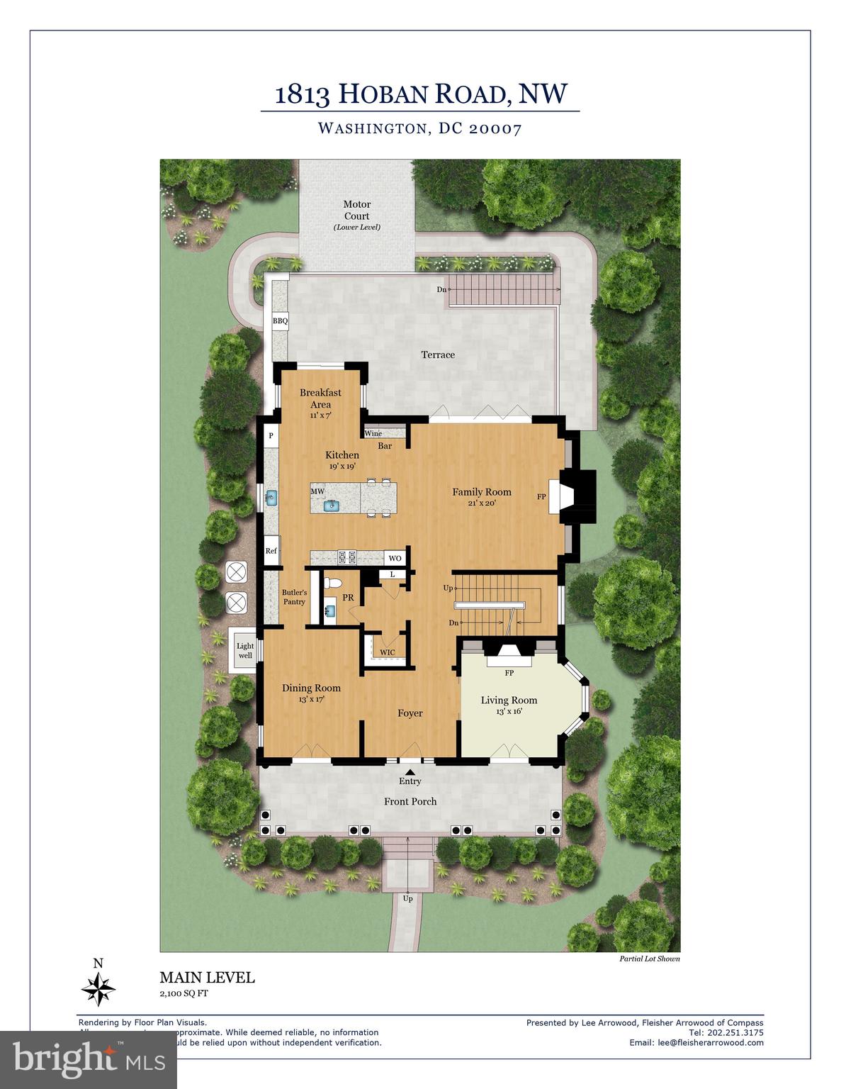 1813 Hoban Road Northwest Washington, DC 20007 - Photo 51 of 52 Floorplan