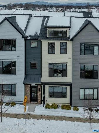 a view of a house with many windows
