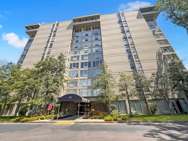 a front view of a building