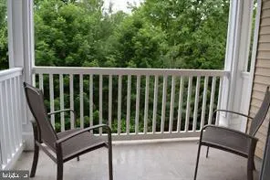 a view of a balcony