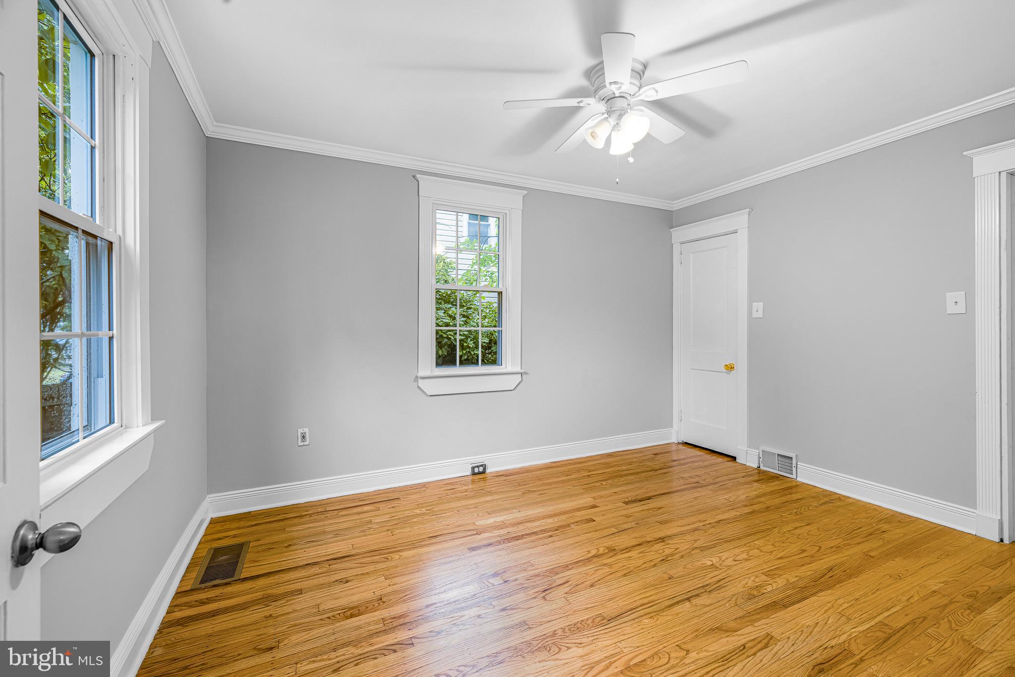 13 Winter Street Media, PA 19063 - Photo 17 of 41 a view of empty room with window and ceiling fan