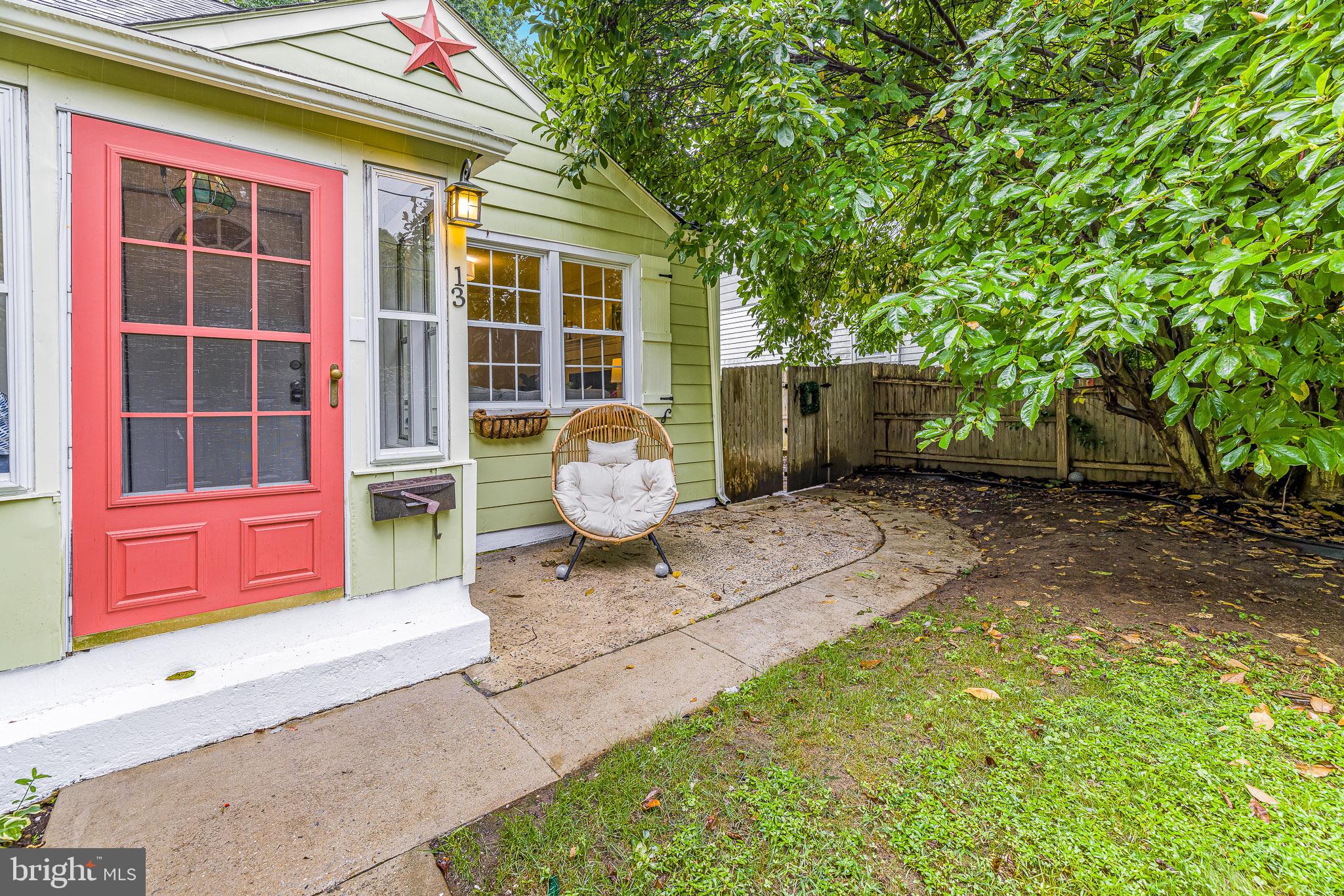 13 Winter Street Media, PA 19063 - Photo 2 of 41 a backyard of a house with seating space