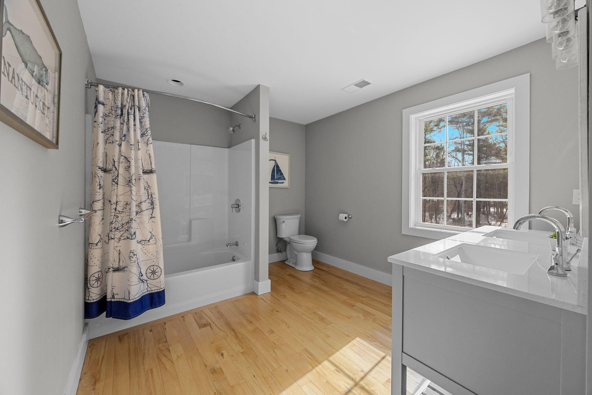174 Cross Neck Road Marion, MA 02738 - Photo 25 of 41 a spacious bathroom with a sink a toilet and shower