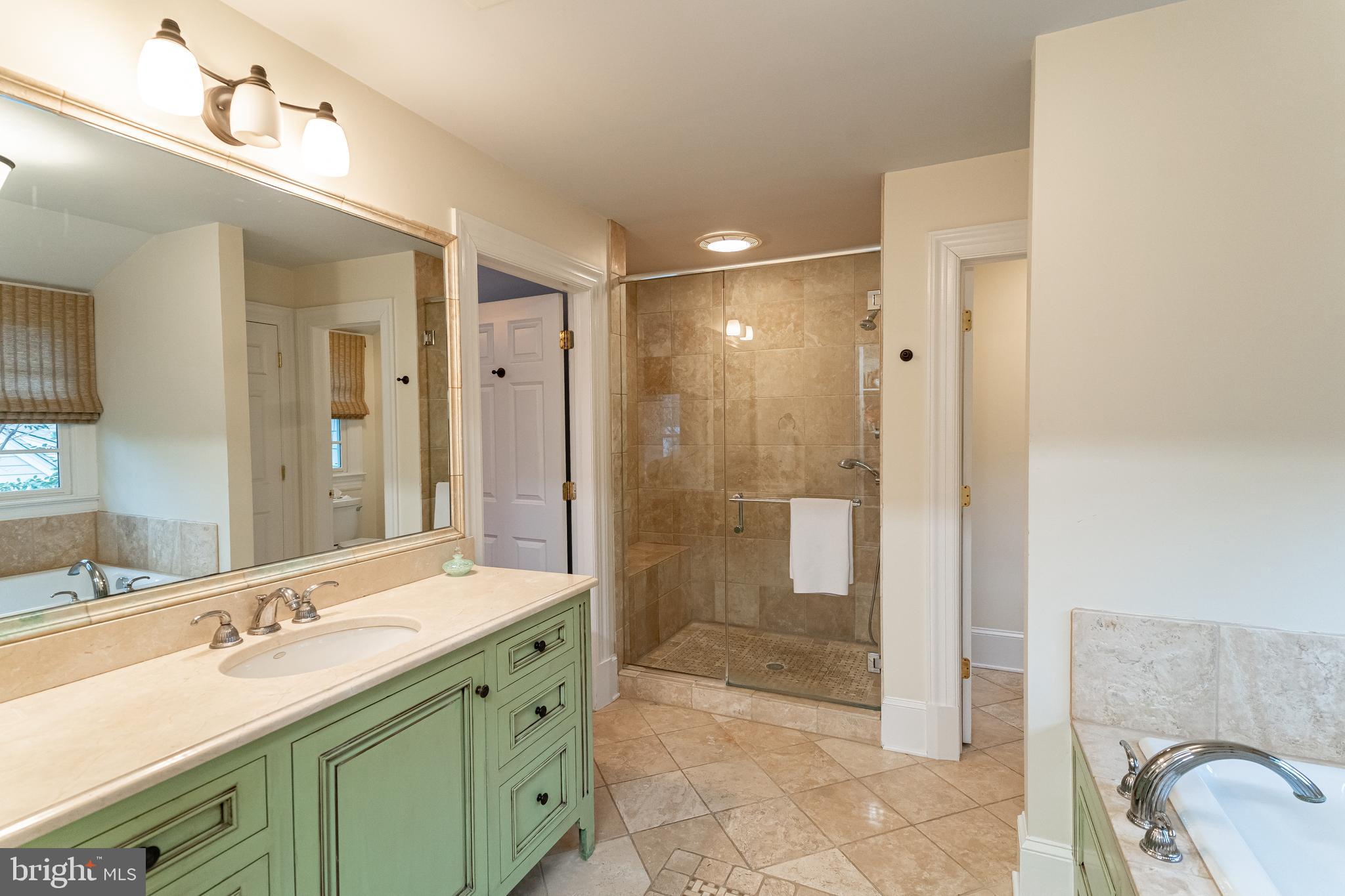 8009 Custer Road Bethesda, MD 20814 - Photo 17 of 24 Owner's Suite Bath