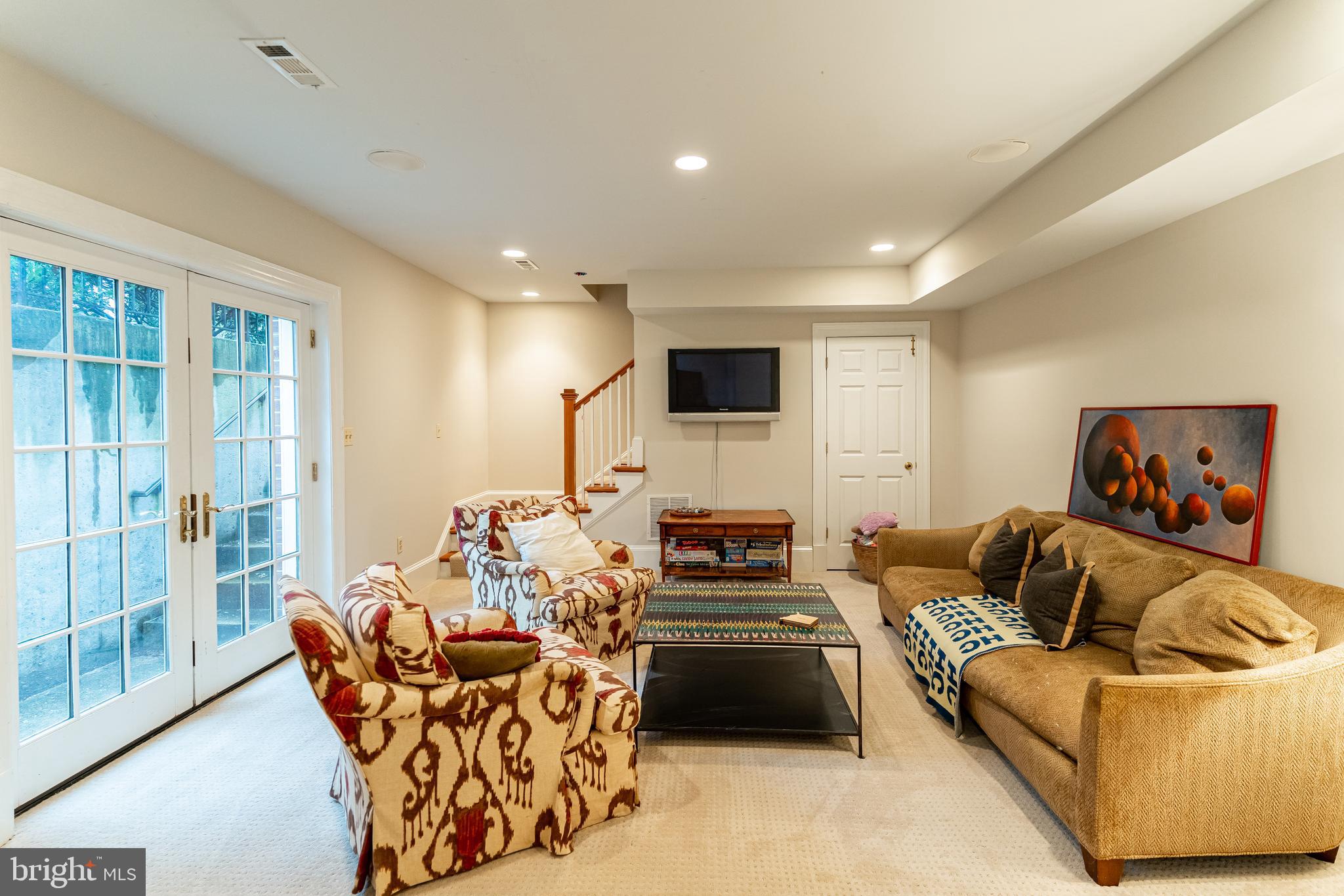 8009 Custer Road Bethesda, MD 20814 - Photo 22 of 24 Walk-up Lower Level w/ Full Bath
