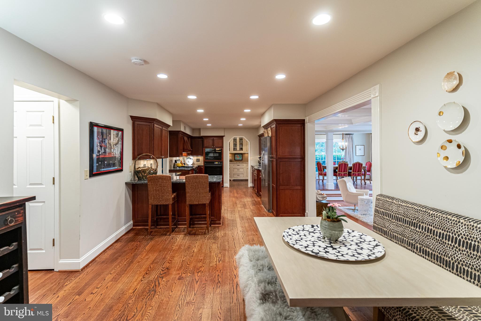 8009 Custer Road Bethesda, MD 20814 - Photo 10 of 24 Breakfast Nook and Gourmet Kitchen