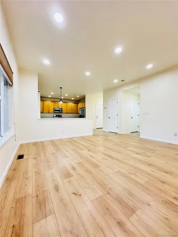 a view of a room with shelf