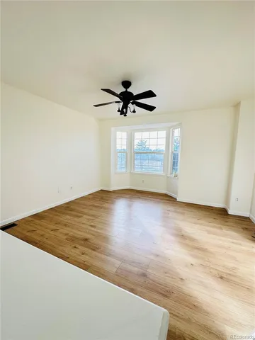 wooden floor in an empty room