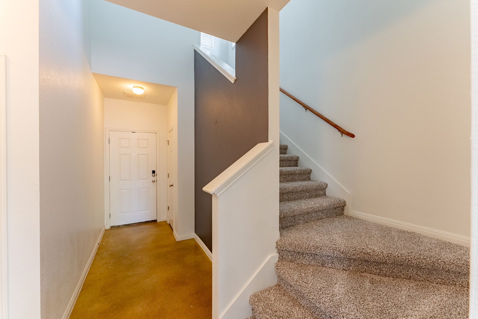 4514 Senda Lane Austin, TX 78725 - Photo 4 of 25 a view of entryway and hall with wooden floor