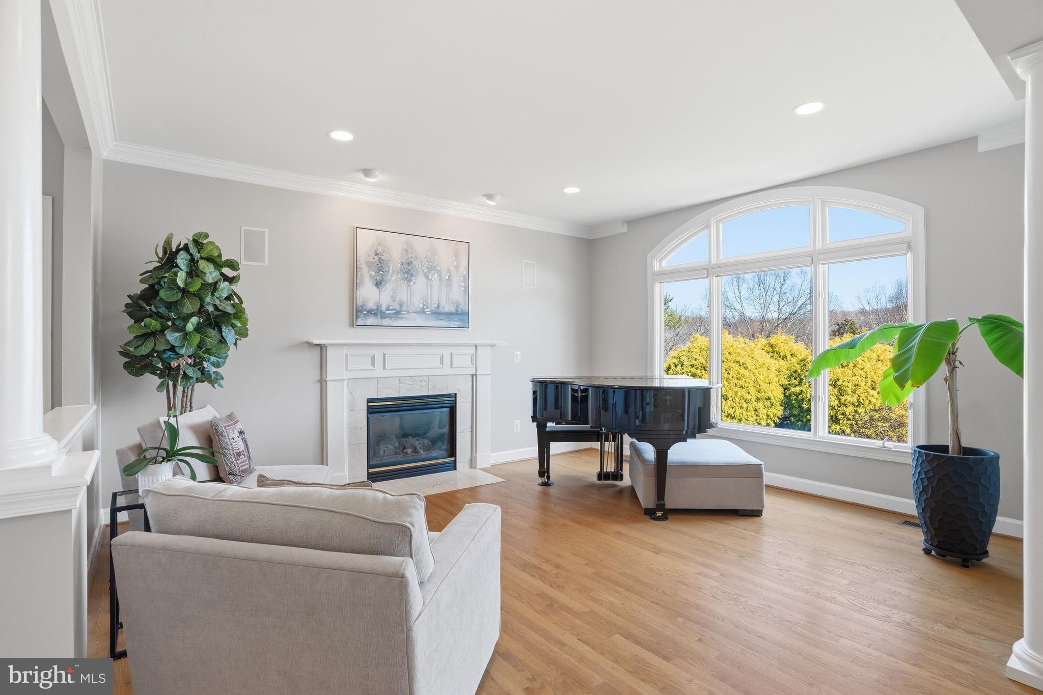 1156 Fieldview Drive Reston, VA 20194 - Photo 15 of 104 a living room with furniture fireplace and window