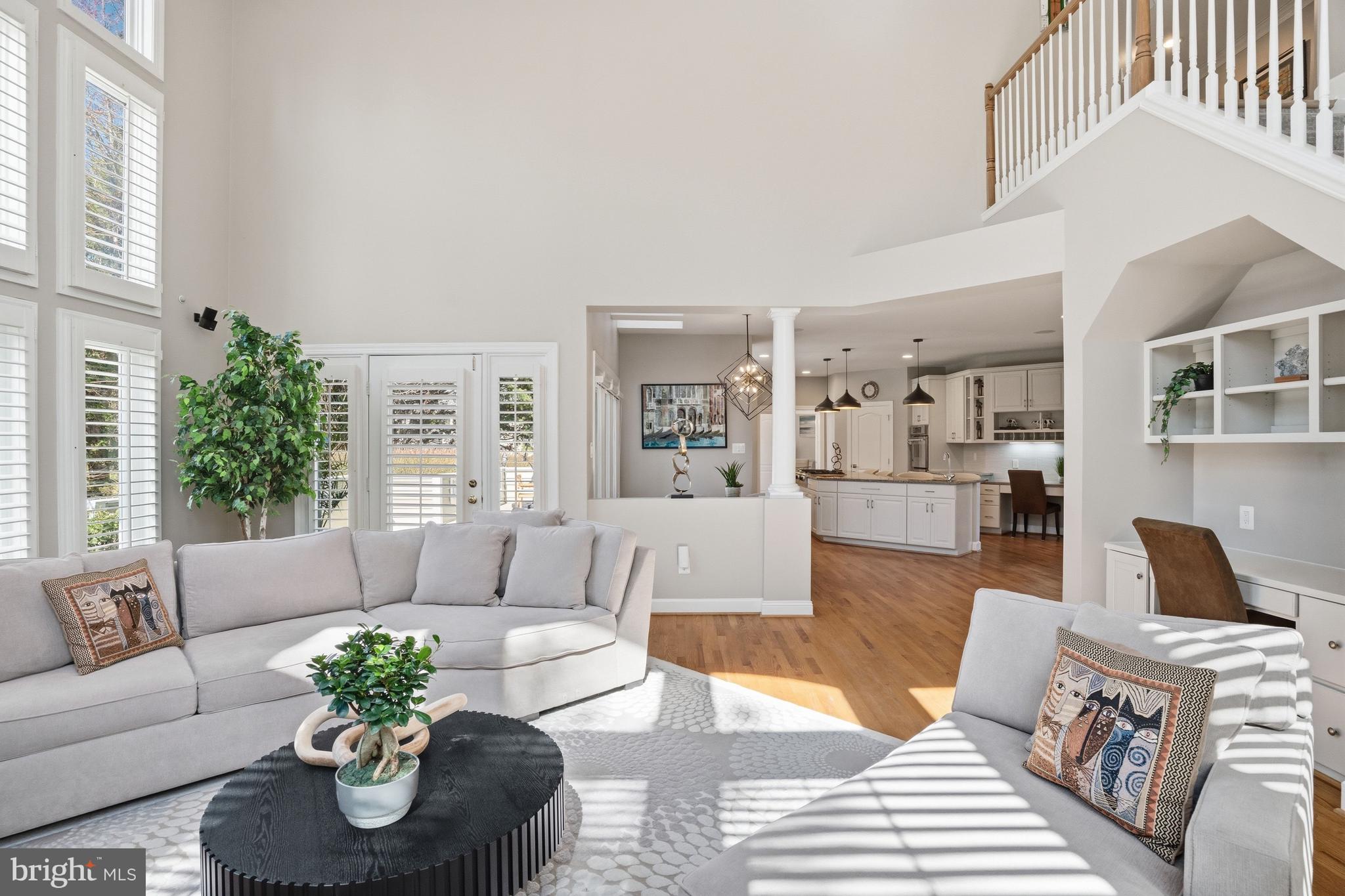 1156 Fieldview Drive Reston, VA 20194 - Photo 39 of 104 a living room with furniture potted plant and window
