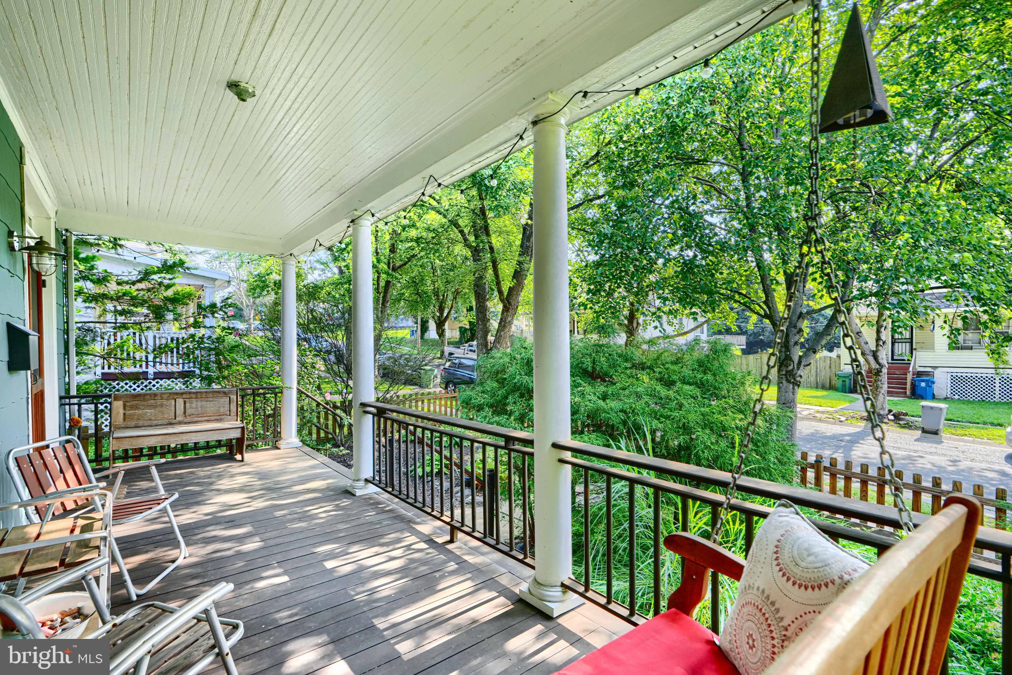 5316 Catalpha Road Baltimore, MD 21214 - Photo 4 of 54 a view of a two chairs in the balcony