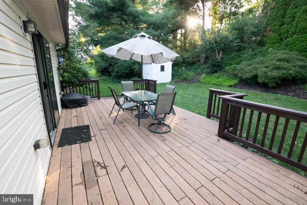 108 Dewalt Road Newark, DE 19711 - Photo 36 of 38 Rear deck, shed and