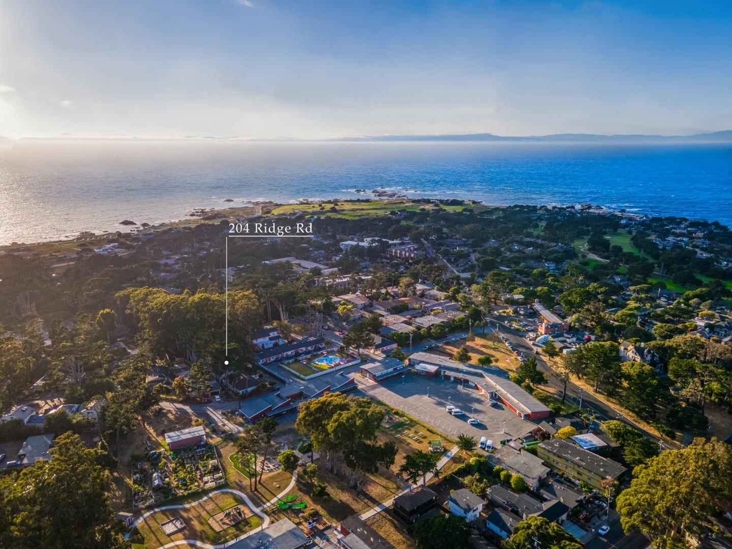 204 Ridge Road Pacific Grove, CA 93950 - Photo 2 of 15 an aerial view of multiple house