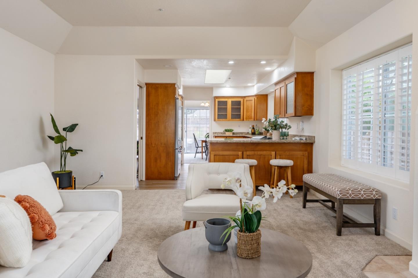 204 Ridge Road Pacific Grove, CA 93950 - Photo 7 of 15 a living room with furniture and a table