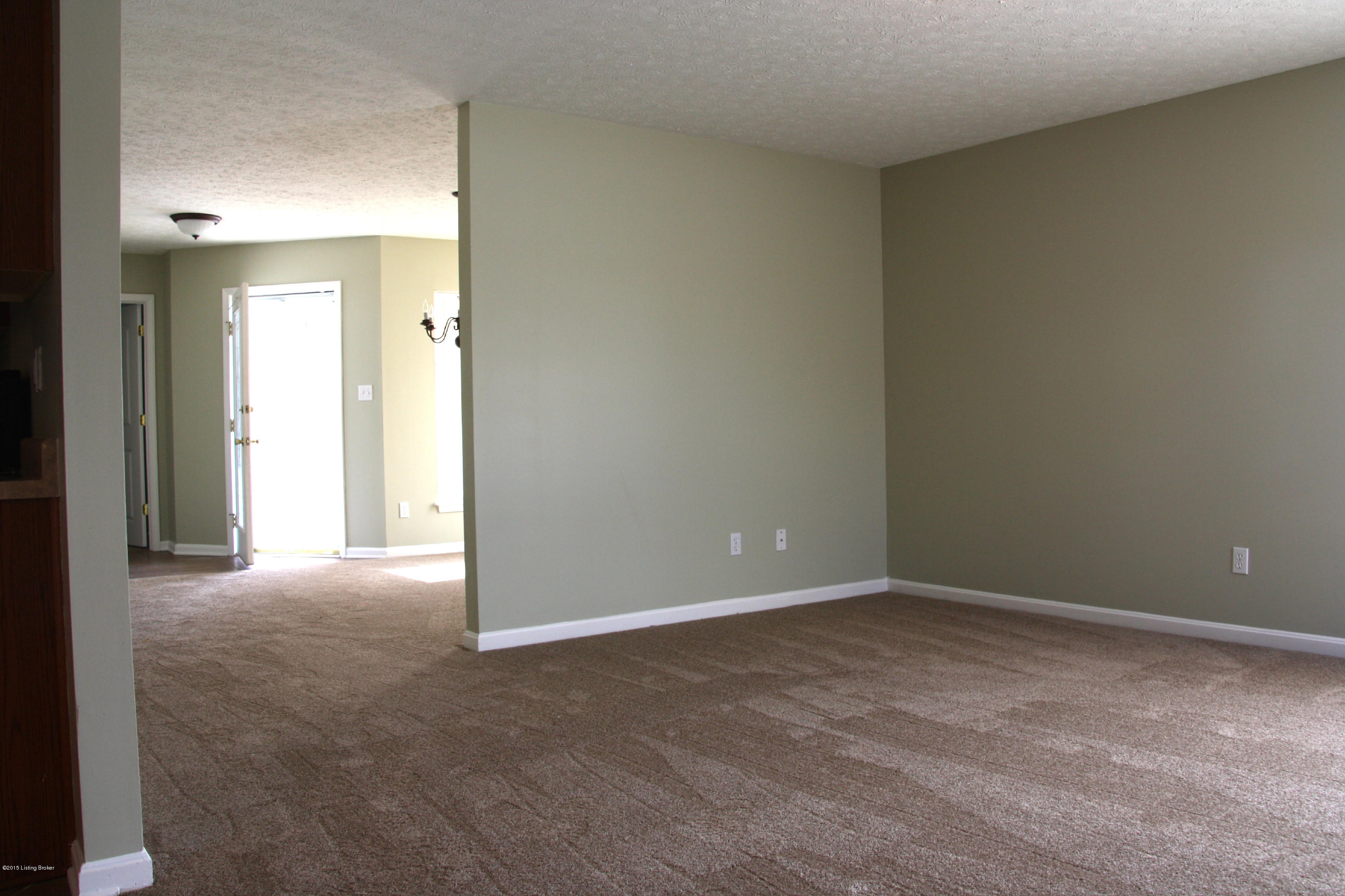 Living room from kitchen