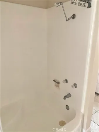 a bathroom with a tub