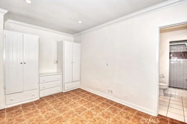 a view of a room with an empty space