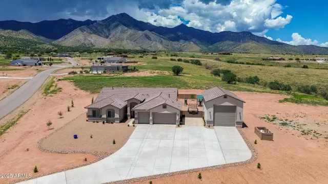 a view of a terrace with a lake