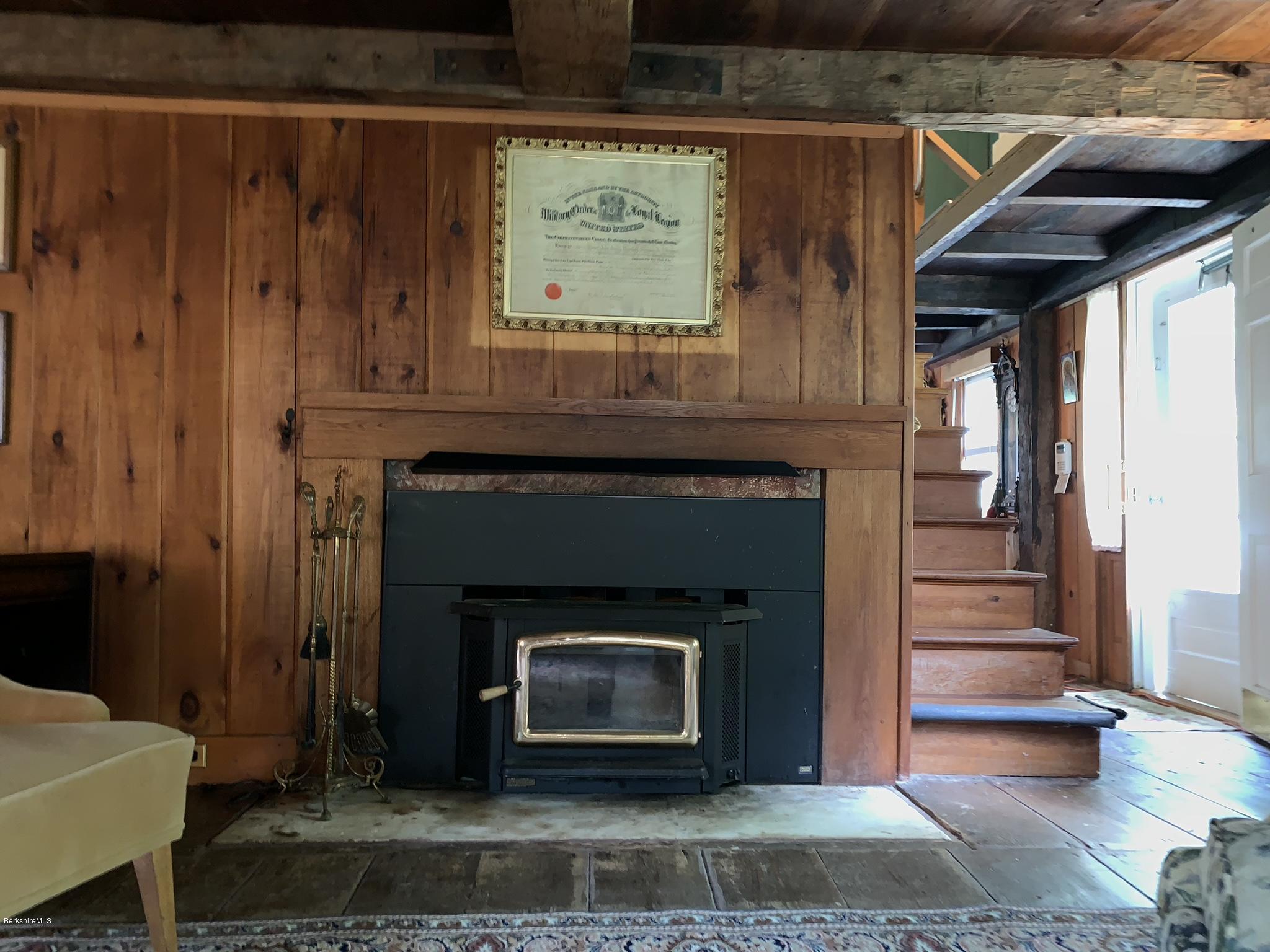 44 Rowe Road Egremont, MA 01230 - Photo 7 of 31 wood burning fireplace