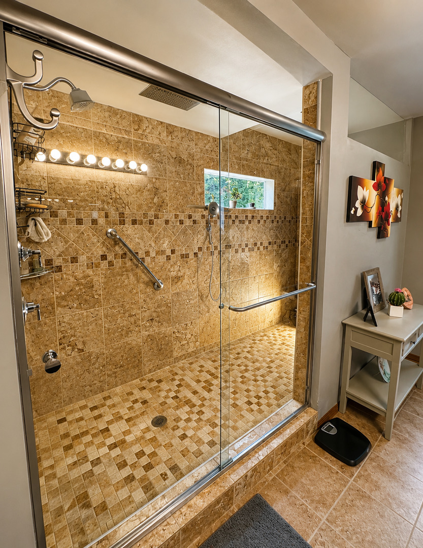 720 Ridge Drive Marengo, IL 60152 - Photo 22 of 34 a bathroom with a shower