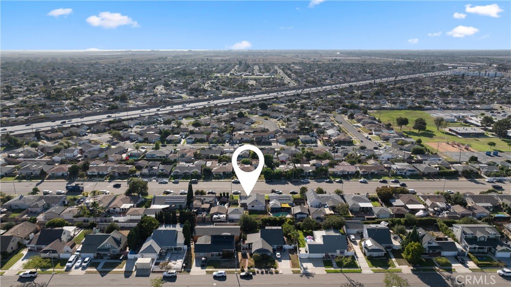 13562 Springdale Street Westminster, CA 92683 - Photo 32 of 34 an aerial view of a city with lots of residential buildings