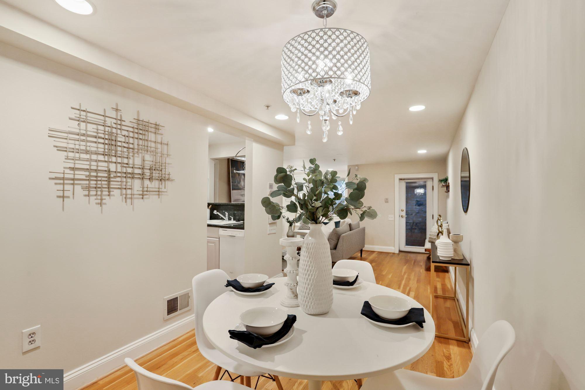 1713 18th Street Northwest, Unit B Washington, DC 20009 - Photo 10 of 23 a view of a dining room with furniture