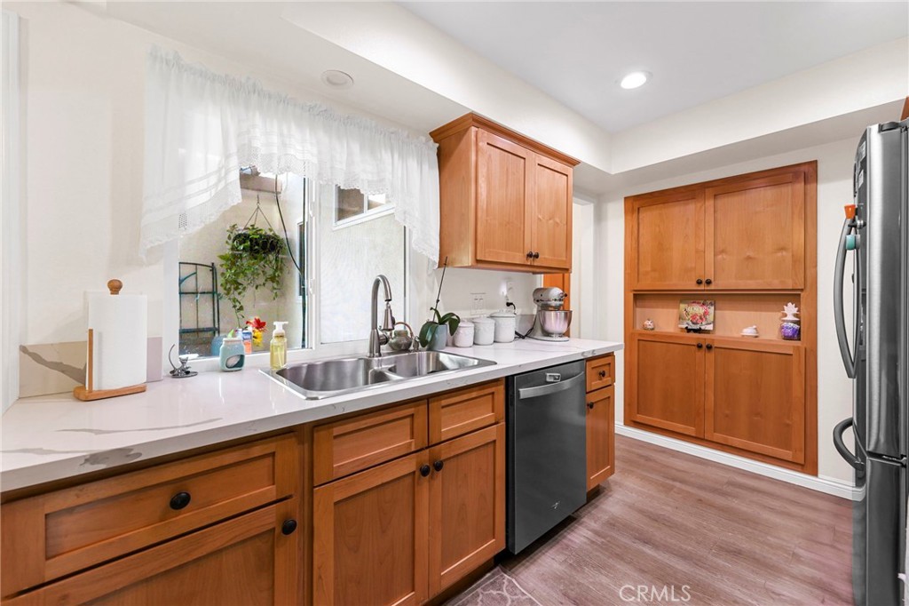 360 Meadow Court Brea, CA 92821 - Photo 20 of 41 Kitchen with window looking out to the patio.