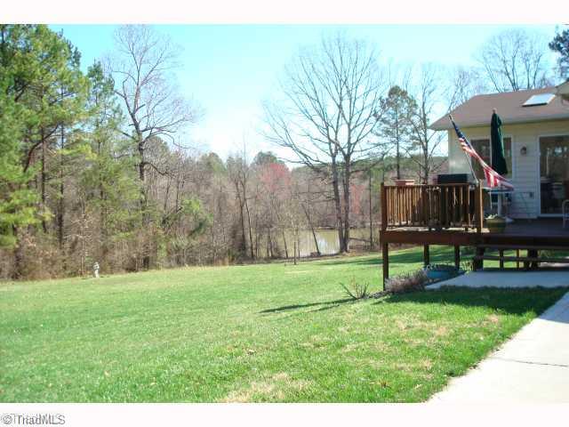 1505 Cardiff Lane High Point, NC 27265 - Photo 2 of 13 View. Lake Front view f rom yard