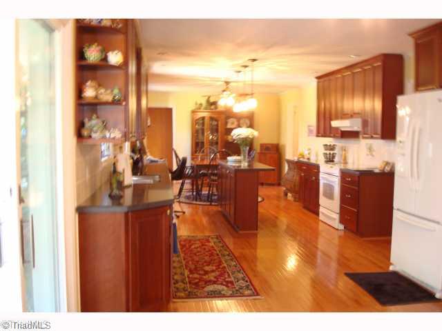 1505 Cardiff Lane High Point, NC 27265 - Photo 5 of 13 Kitchen. Large remodeled Kitchen w/fireplace