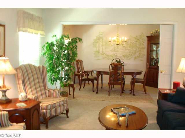 1505 Cardiff Lane High Point, NC 27265 - Photo 7 of 13 Dining Room. Living room lkg into the formal DR
