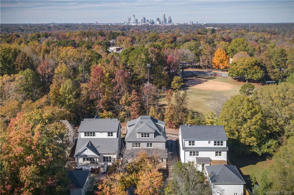 748 Ellsworth Road, Unit 47 Charlotte, NC 28211 - Photo 34 of 34 an aerial view of residential houses with outdoor space