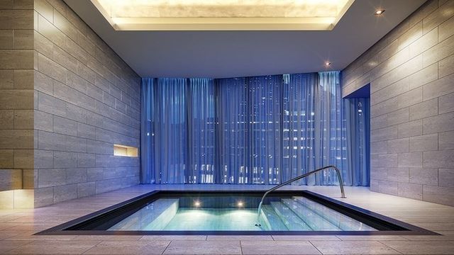 a view of kitchen with wooden floor