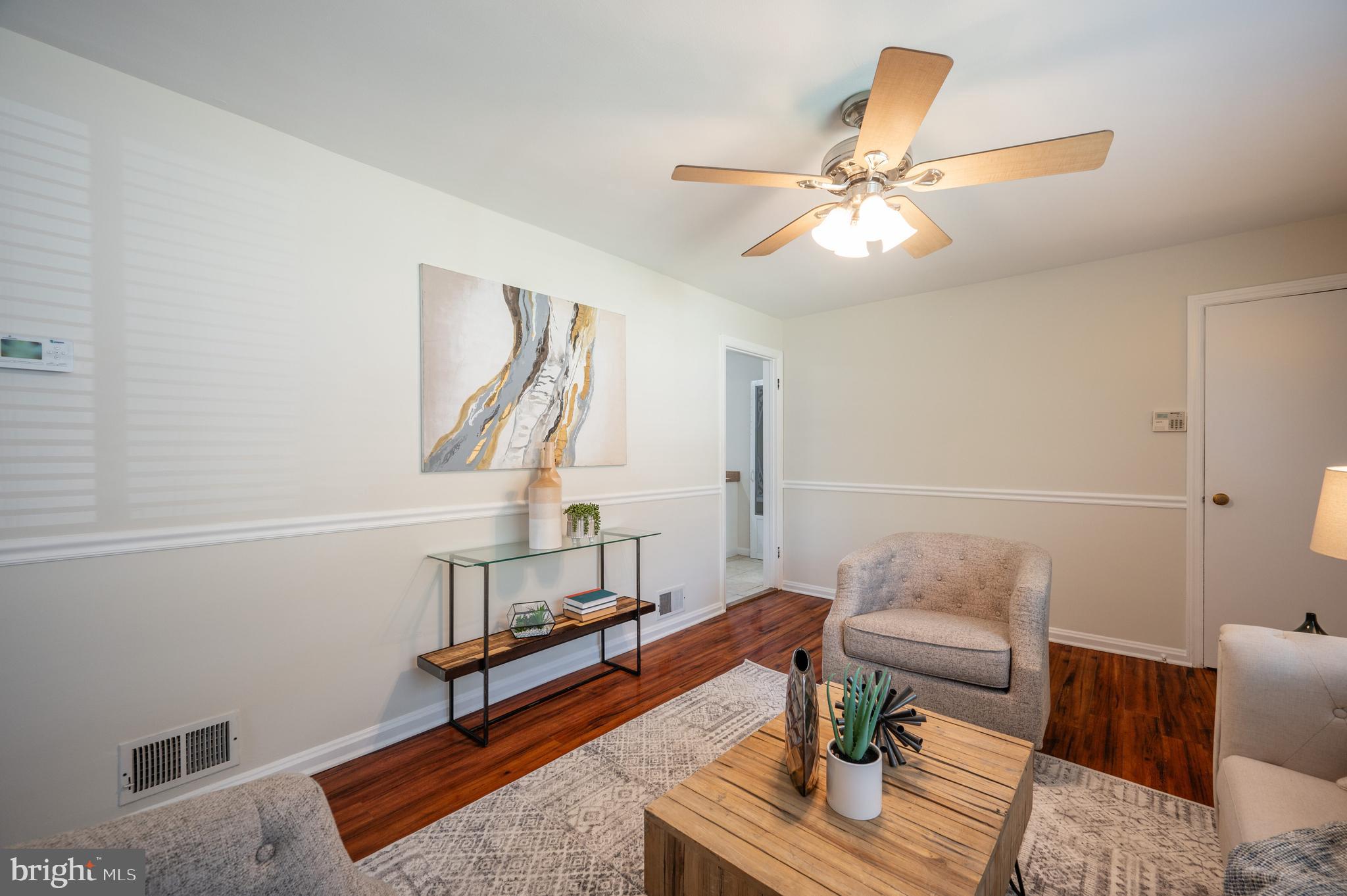 5207 Edgewood Road College Park, MD 20740 - Photo 5 of 41 Living room looking towards kitchen