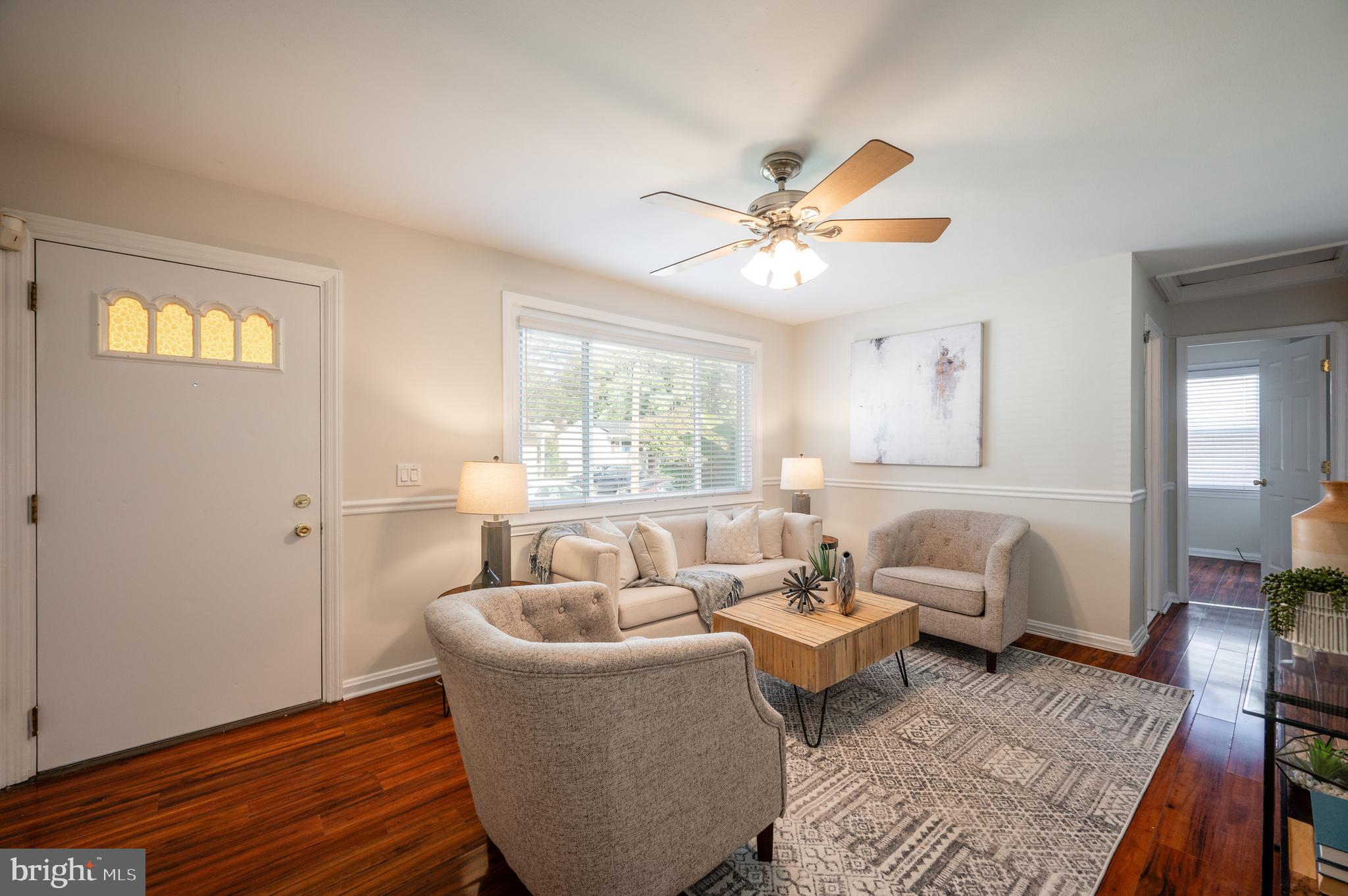 5207 Edgewood Road College Park, MD 20740 - Photo 7 of 41 Living room towards bedrooms